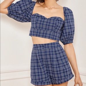 Lulus Get a Clue Short Set